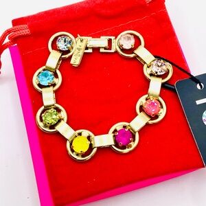 Tova Link Bracelet in Crush Austrian Crystals